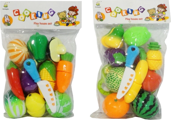 Set de fruits et légumes à découper pour enfants