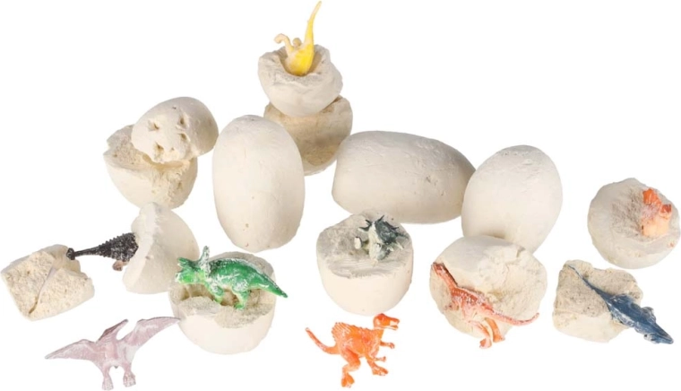 12 œufs, 12 surprises de dinosaures
