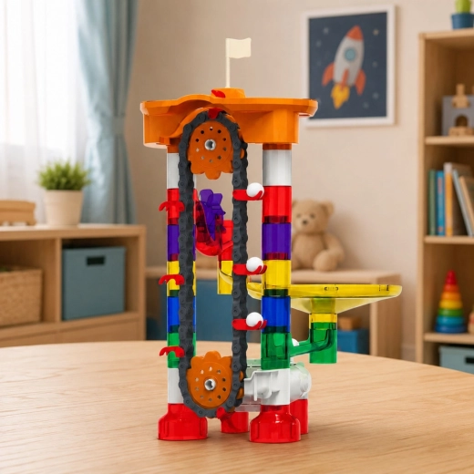 Kit de construction 85 pièces : construisez votre propre piste cosmique