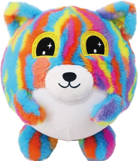 Compagnon en peluche gonflable – ourson arc-en-ciel 23 cm