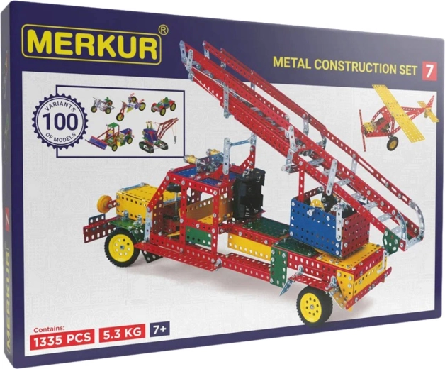 Merkur M7 grande construction métallique 1335 pièces