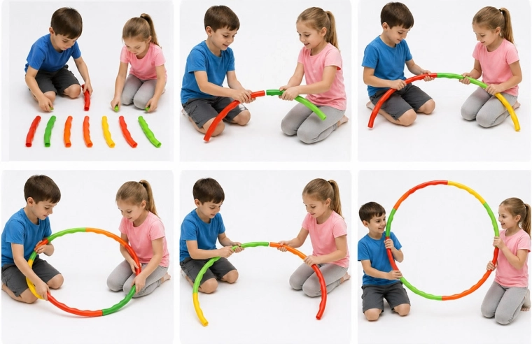 Construction segmentée pliable (DIY)
