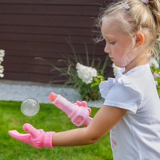 Des bulles de fumée pour un jeu magique