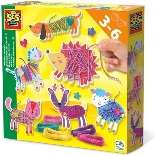 SES Habillage d’animaux avec fil et décoration