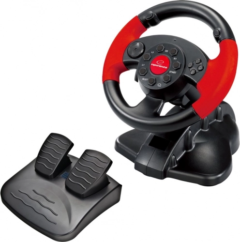 Volant de jeu Esperanza High Octane pour PC et PS3