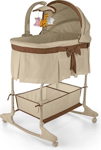 Milly Mally berceau Sweet Melody avec télécommande, couleur crème
