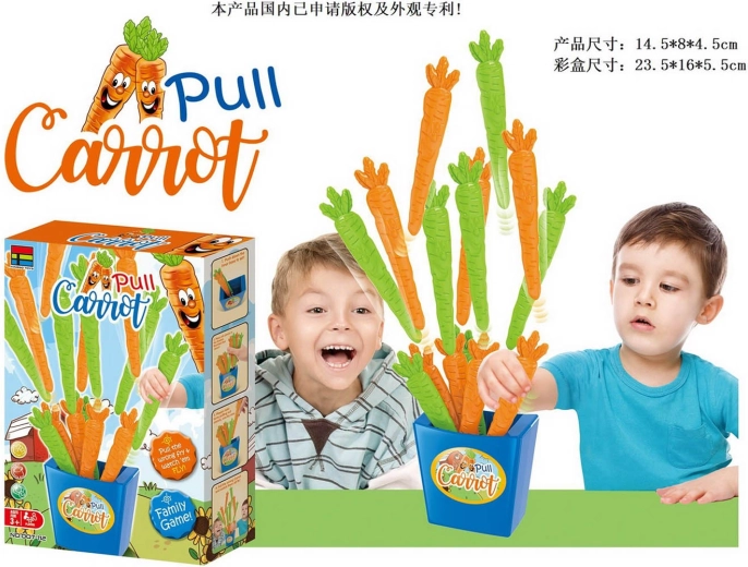 Jeu d’observation pour enfants La carotte bondissante