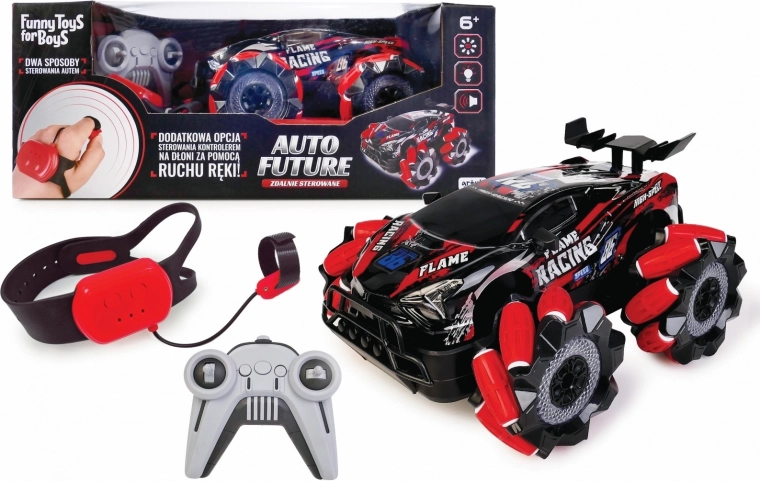 Voiture RC Future commandée à la main