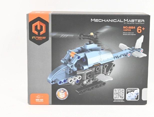 IM.MASTER hélicoptère militaire 2-en-1, jeu de construction 133 pièces