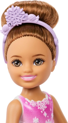 Serre-tête avec flocon et chignon de ballerine