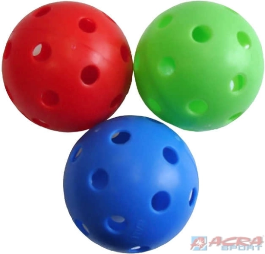 Balle de floorball ACRA 7 cm, différentes couleurs - 1 pièce