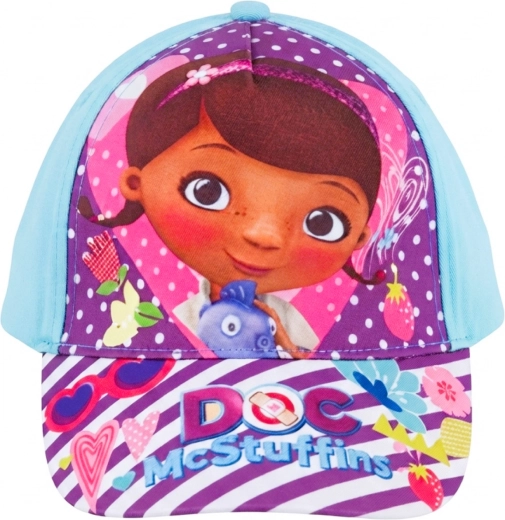 Casquette pour enfant Docteure La Peluche turquoise