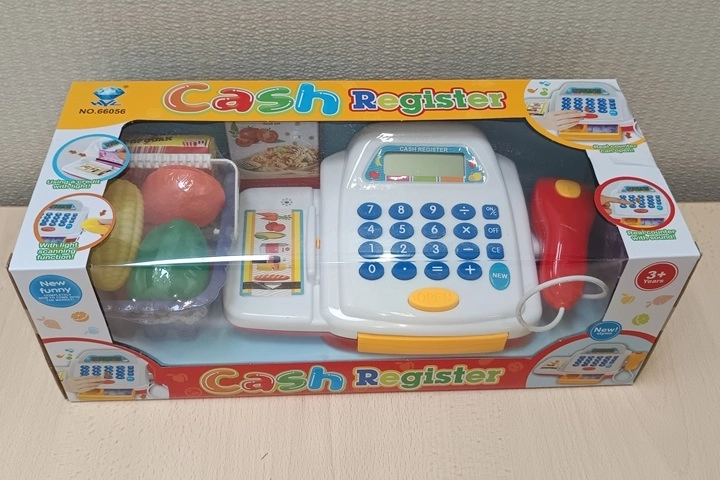Caisse enregistreuse pour enfants à piles