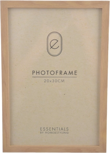 Cadre photo en bois beige 20 × 30 cm