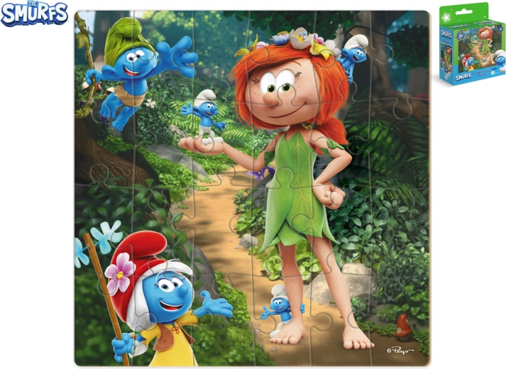 Puzzle Les Schtroumpfs « Princesse dans la forêt » 24 pièces