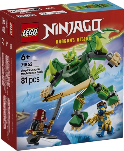 Pack de combat LEGO NINJAGO Mech dragon de Lloyd