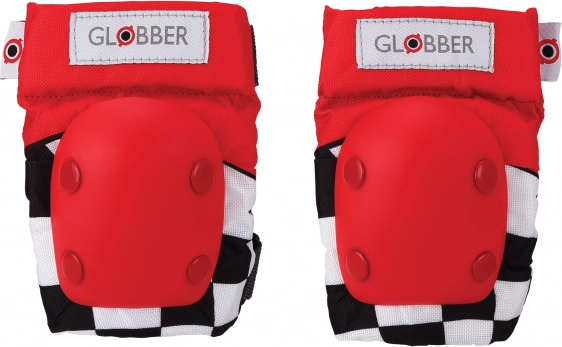 Protections Globber pour tout-petits Racing Red