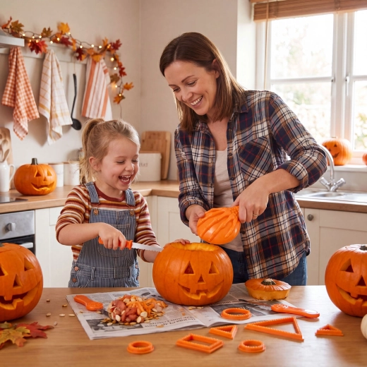 Kit d’Halloween pour sculpter les citrouilles