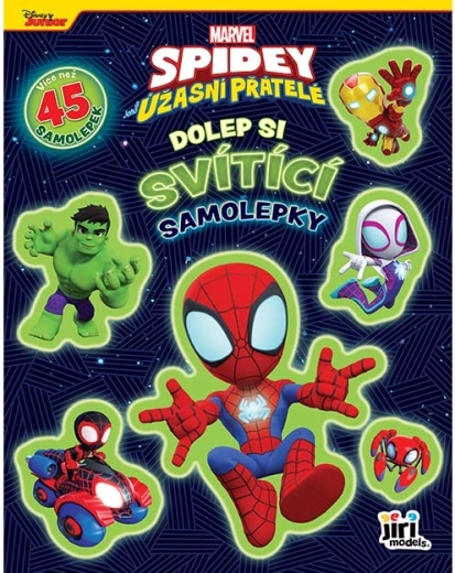 Spidey complète avec des autocollants lumineux