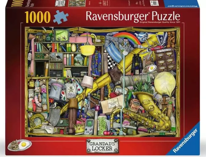 Puzzle Ravensburger L'armoire de grand-père, 1000 pièces