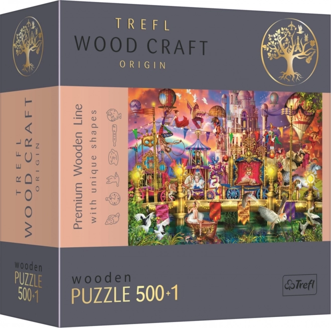 Puzzle en bois Monde magique 501 pièces