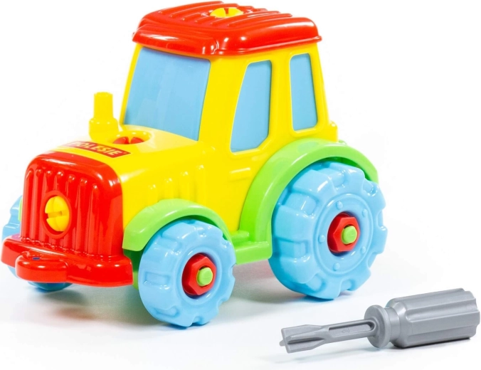 Kit de construction démontable tracteur, 20 pièces