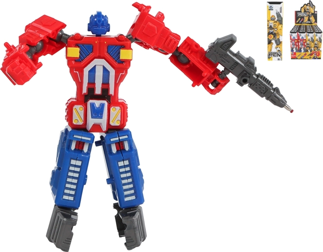 Stylo robotique 14 cm – stylo à bille ludique avec bras mobiles