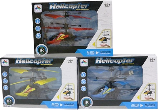 Hélicoptère RC contrôlé à la main
