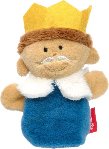 Marionnette à doigt en peluche Sigikid – Roi