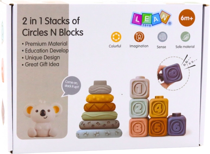 2 en 1 : tour et cubes pour un divertissement sans fin