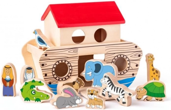 Jouet en bois Arche de Noé
