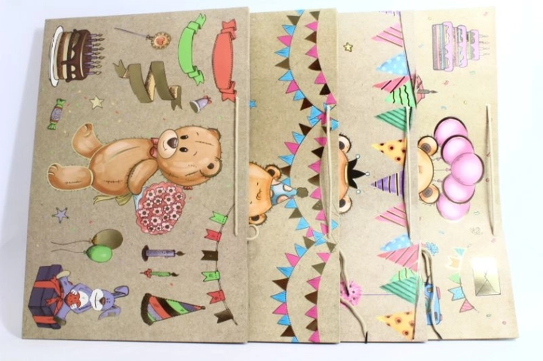 Sac cadeau JYWK 1001 XXL horizontal, design 156 (25 pcs)