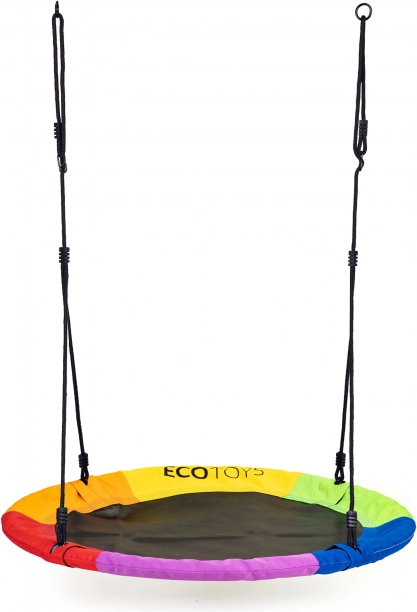 Balançoire de jardin, 100 cm, multicolore ECOTOYS