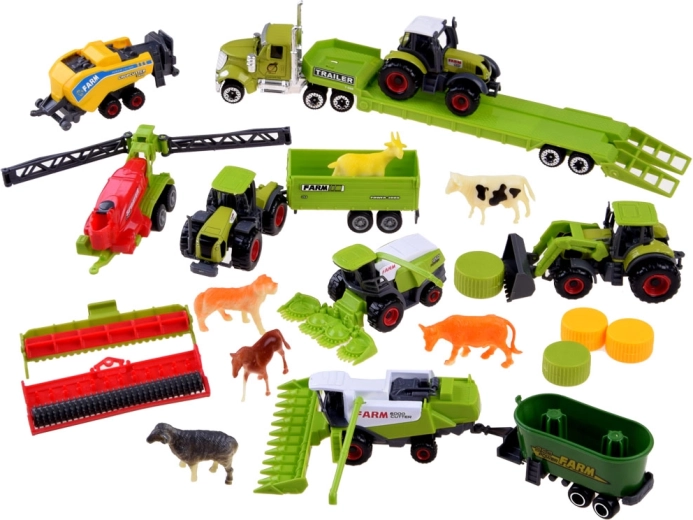 Équipement complet pour jouer à la ferme