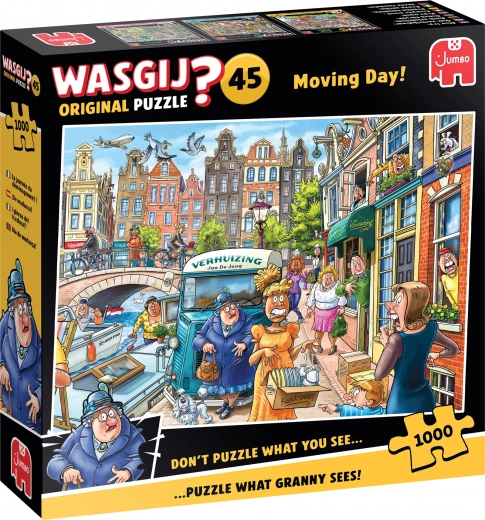 Puzzle Jumbo Wasgij 45: Déménagement 1000 pièces