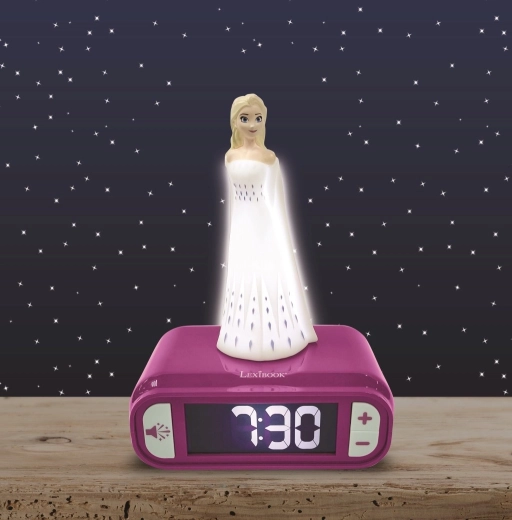 Veilleuse nocturne 3D lumineuse Elsa