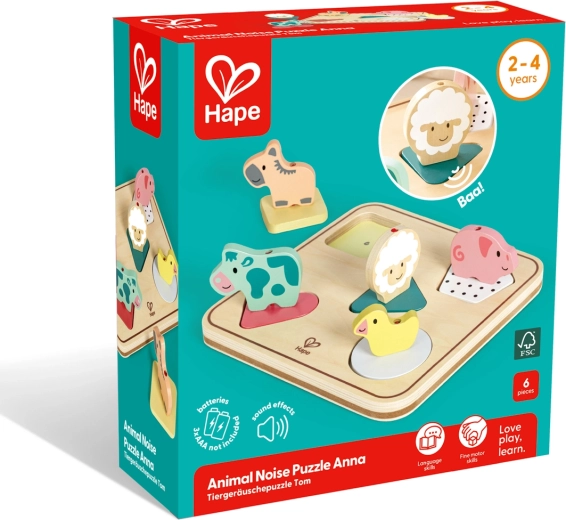 Apprends les animaux avec de vrais sons