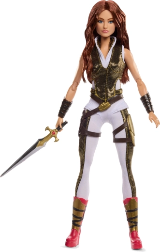 Tenue de combat inspirée du film avec armure et détails dorés