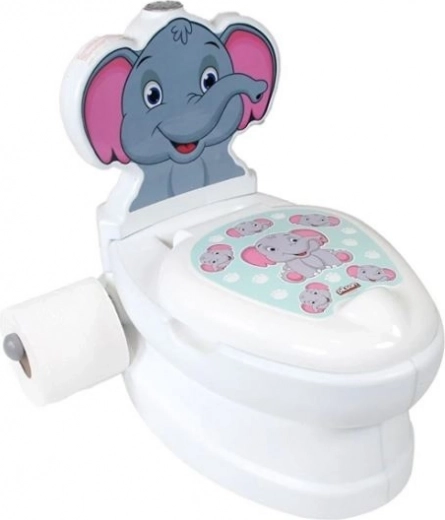 Pot de nuit interactif pour enfants éléphant Pilsan