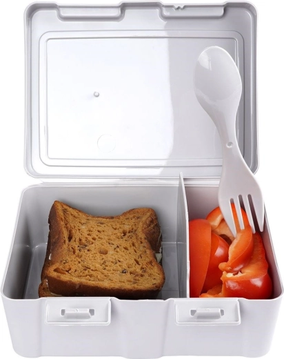 Deux compartiments pratiques pour un rangement organisé