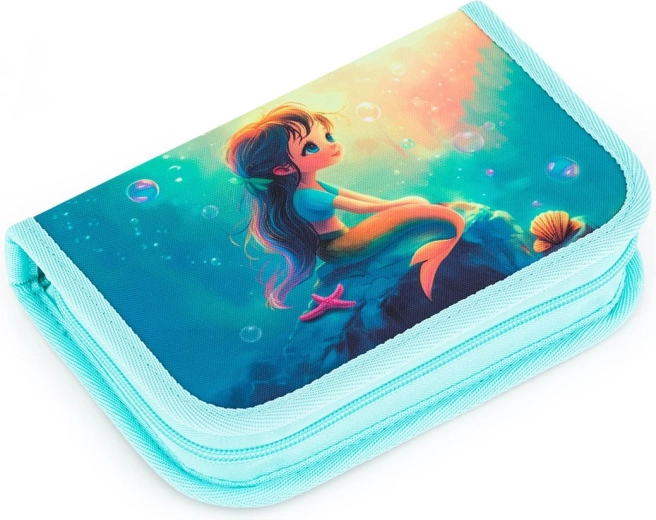 Trousse scolaire Topgal à deux rabats