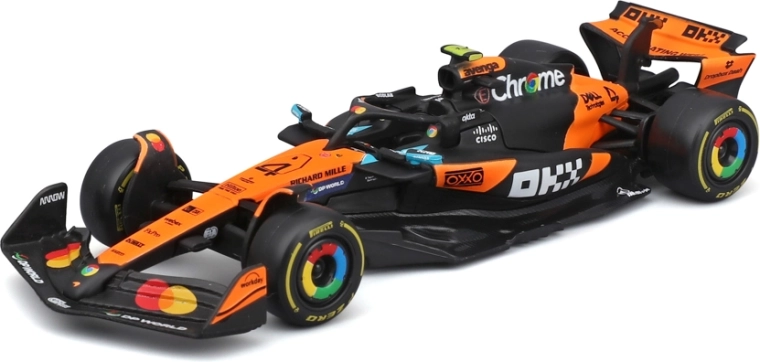 Bburago McLaren F1 MCL39 (2025) Lando Norris #4 – modèle de Formule 1 1:43
