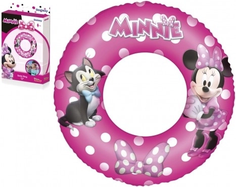 Bouée de natation gonflable DISNEY MINNIE 56 cm pour enfants 3–6 ans