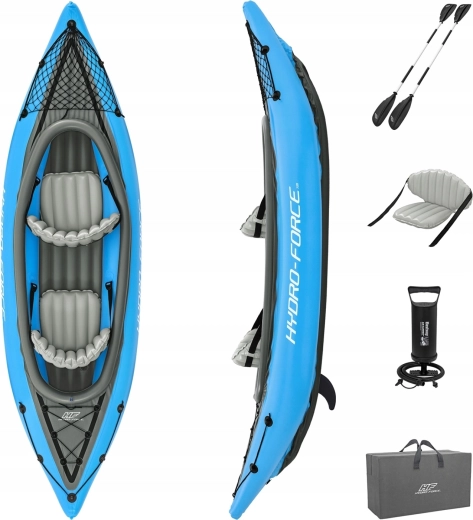 Kayak gonflable 2 personnes Hydro‑Force Cove Champion 331 × 88 cm