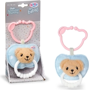 Sucette en peluche BABY born pour les tout-petits
