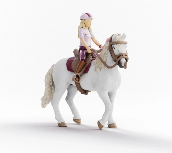 Schleich Horse Club – cavalière Sofia et jument Blossom figurines