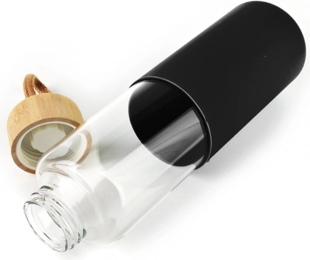 Couvercle en bambou avec boucle et joint