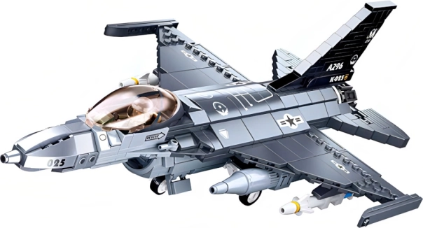 sluban model bricks chasseur F-16 Falcon jeu de construction 521 pièces