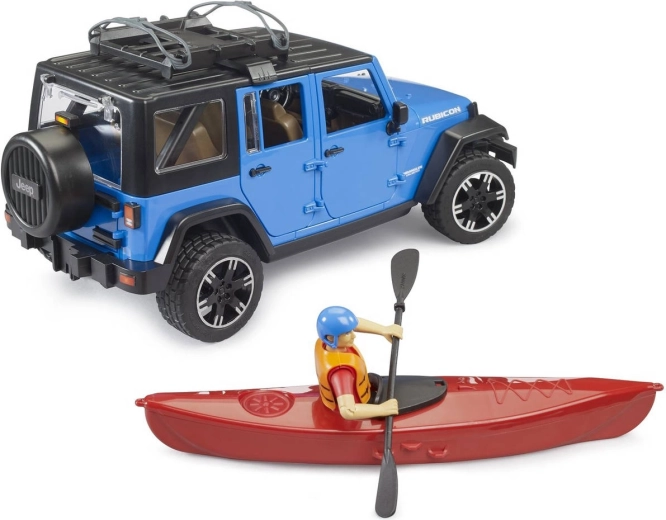 Jeep tout-terrain prêt pour l’aventure
