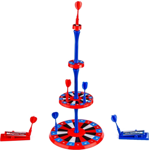 Deux variantes de jeu : cible suspendue ou plateforme assemblée